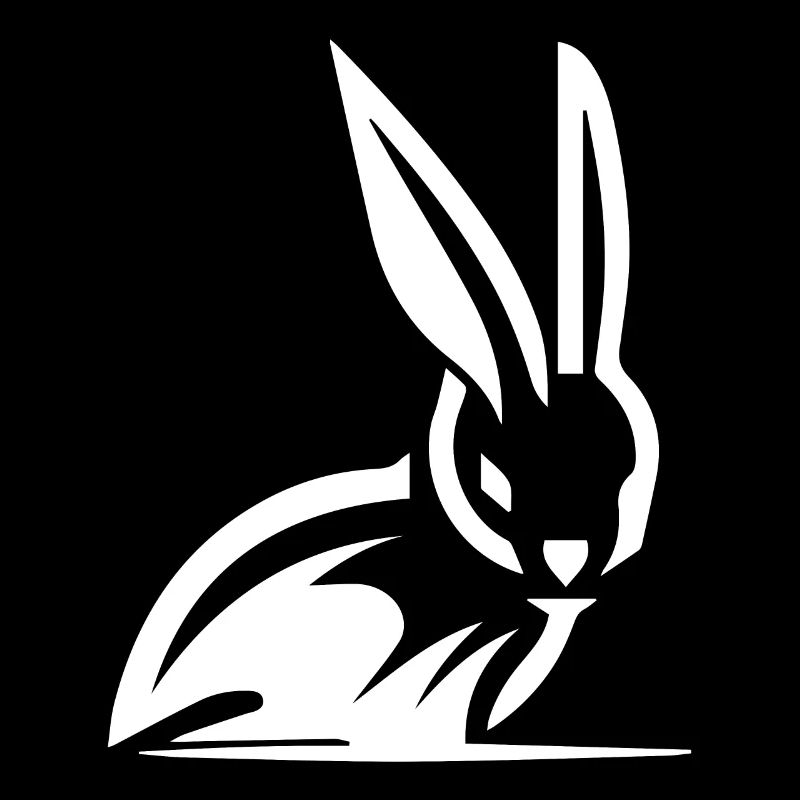 Doux lapin de Pâques Lapin Portrat