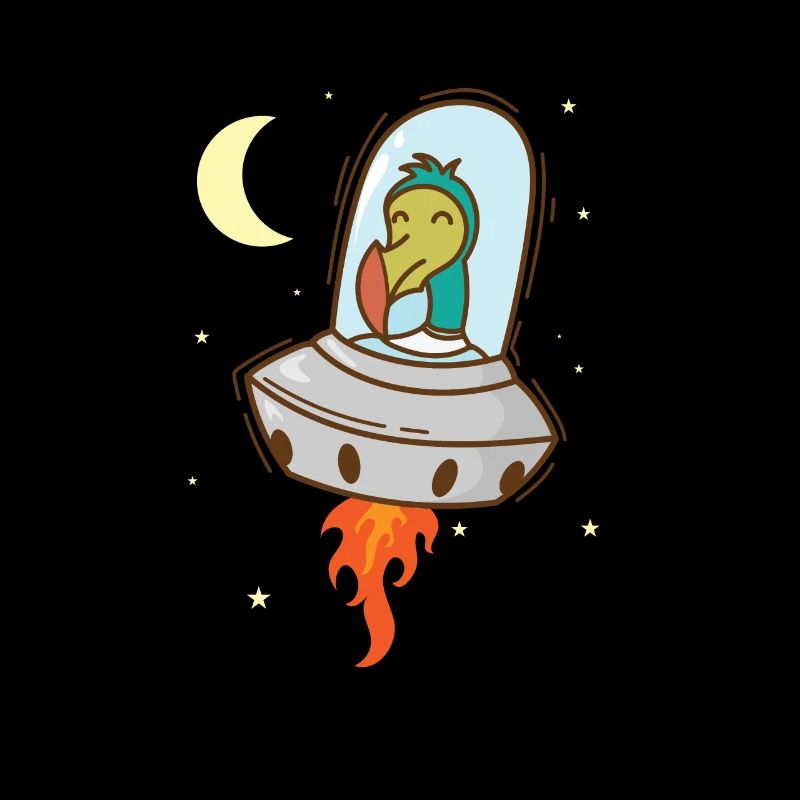 Dodo dans l’espace Oiseau de l’île Maurice
