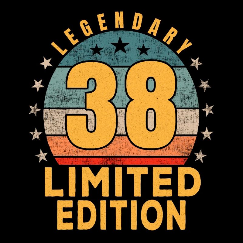 Birthday Legendary 38 Years Limited Edition