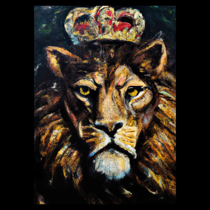 Löwe mit Krone