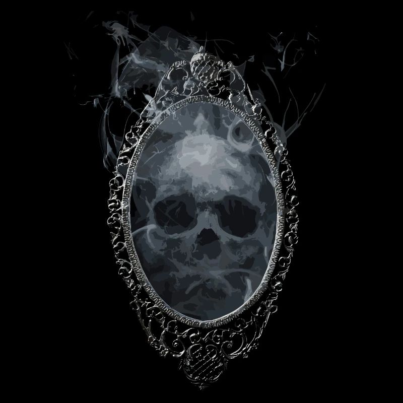 Ghost Skull Halloween Horror Creepy