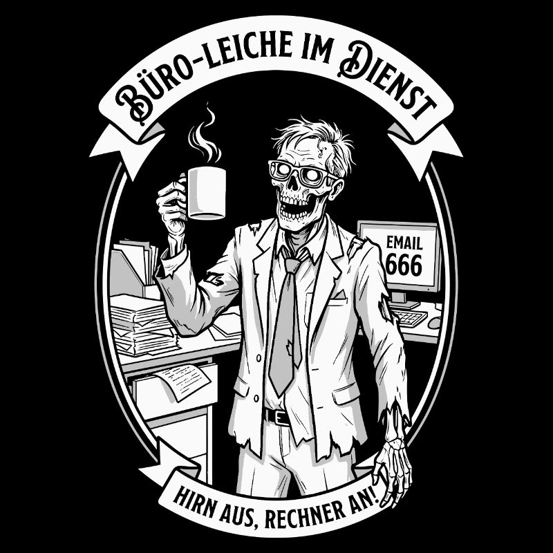 Office corpse on duty