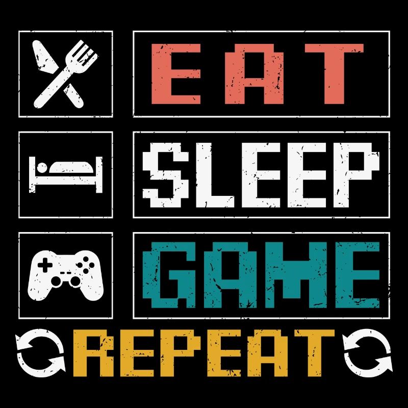 Eating, sleeping, gambling, repeating