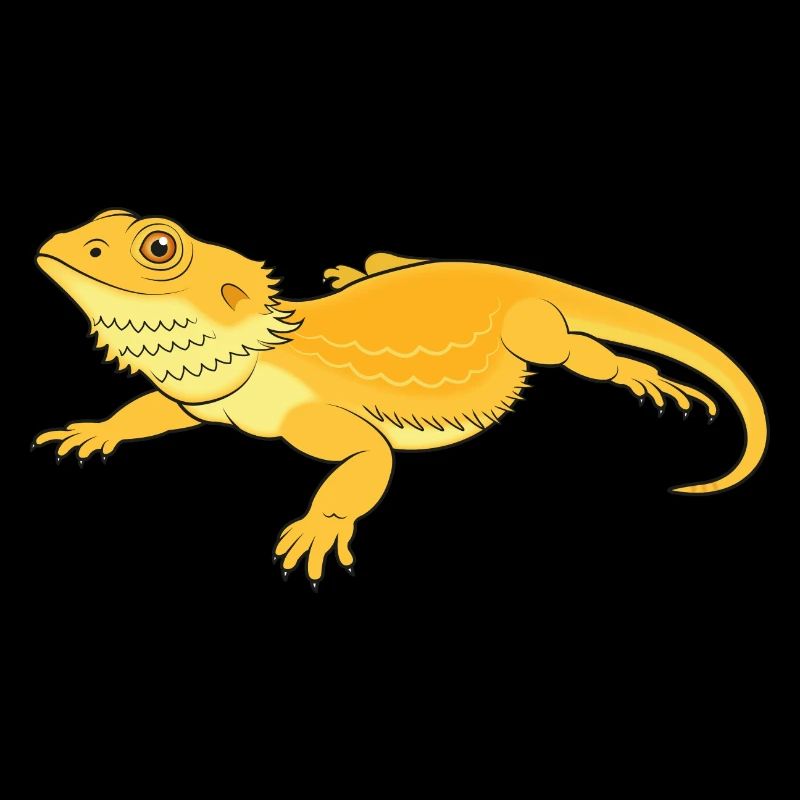 Beard agama take it easy