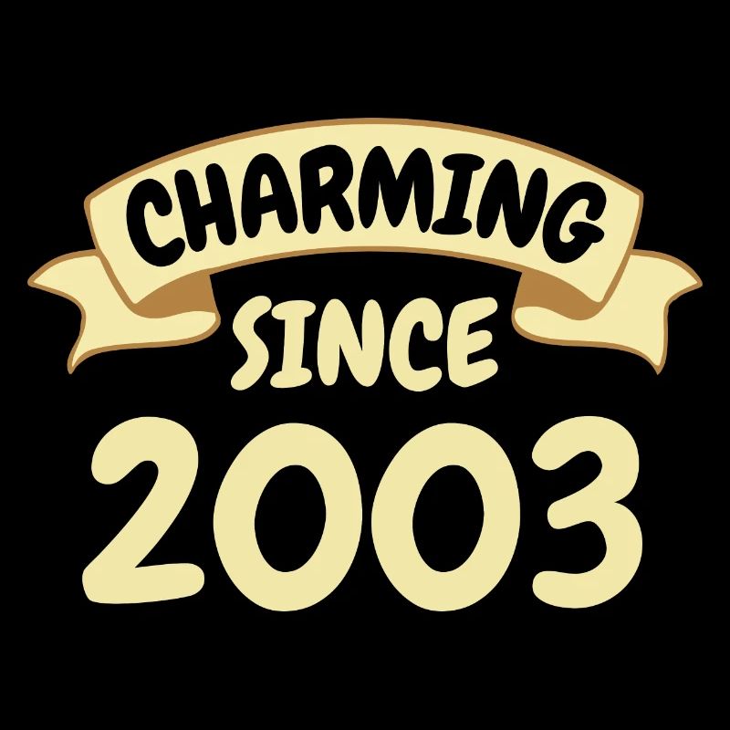 20. Geburtstag Geschenk Charmant seit 2003