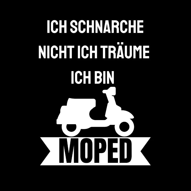 Moped Mofafahrer Mofa Mokick Geschenk