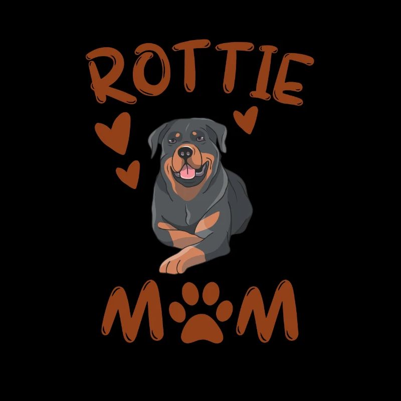 Rottie Mama Hunde Muttertag Geschenk Rottweiler