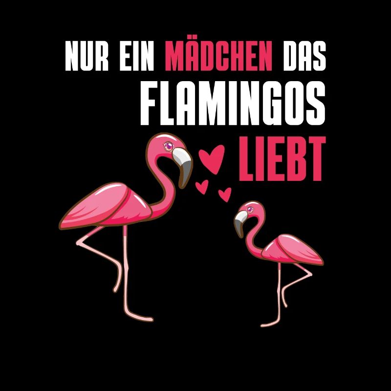 Zoo Tier Vogel Mädchen Geschenk Rosa Flamingo