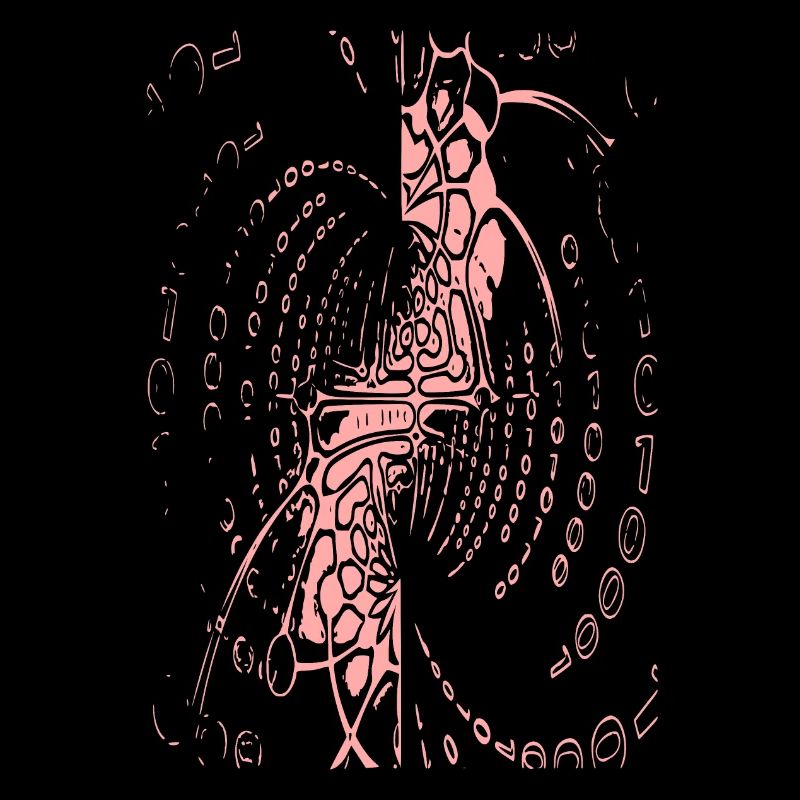Spirale der Bytes: Meditationsfigur