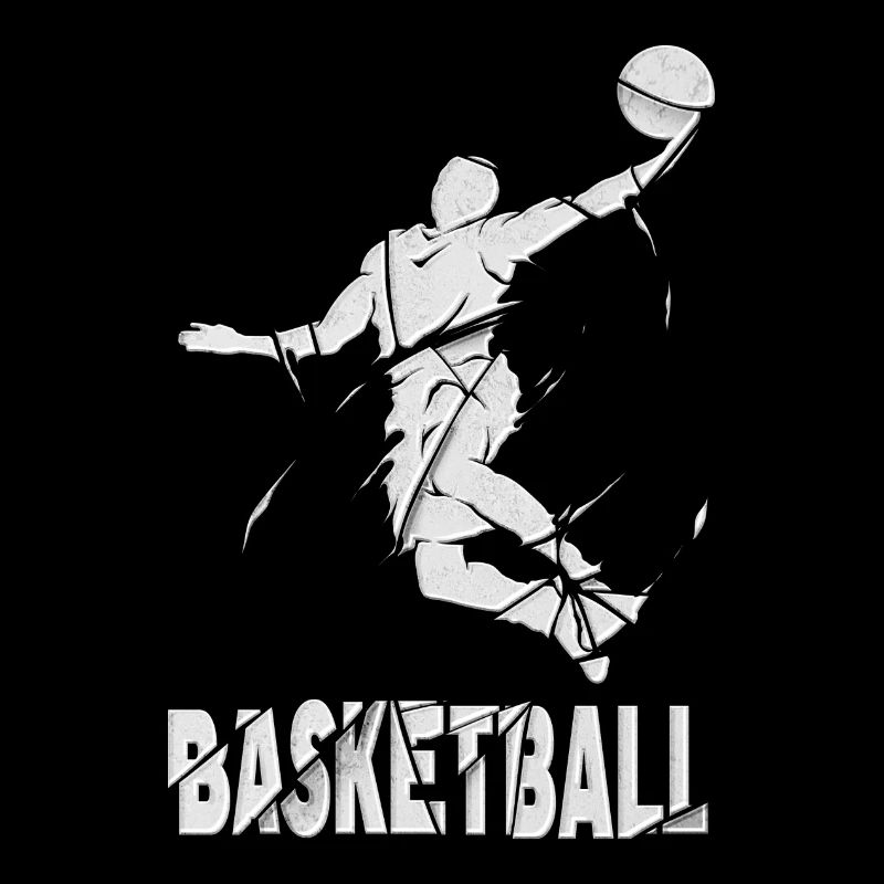 Basketteur Basketteur Dunking Broken Splash