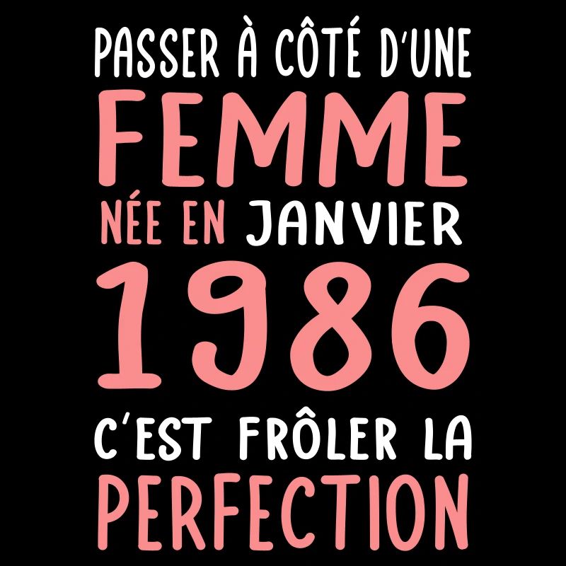 Anniversaire 40 ans - Née en Janvier 1986