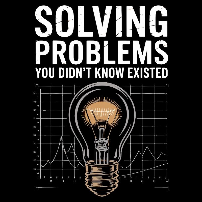 Solve problems you didn't know Light bulb