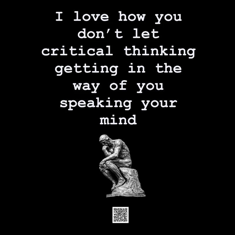 Critical Thinking Free Thoughts