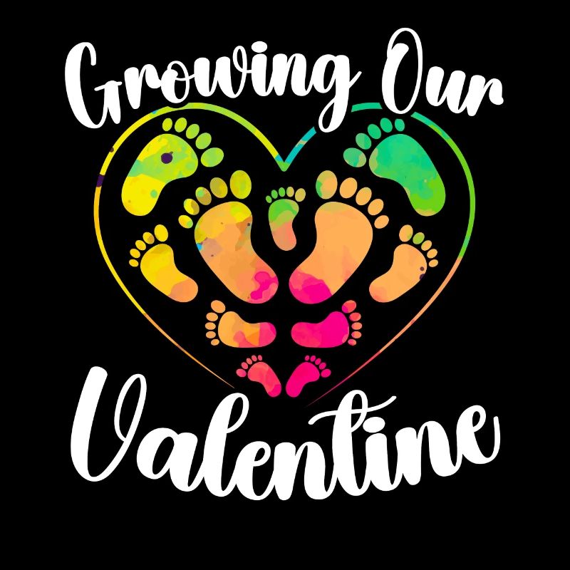 Faire-part Grossesse Saint Valentin Bébé