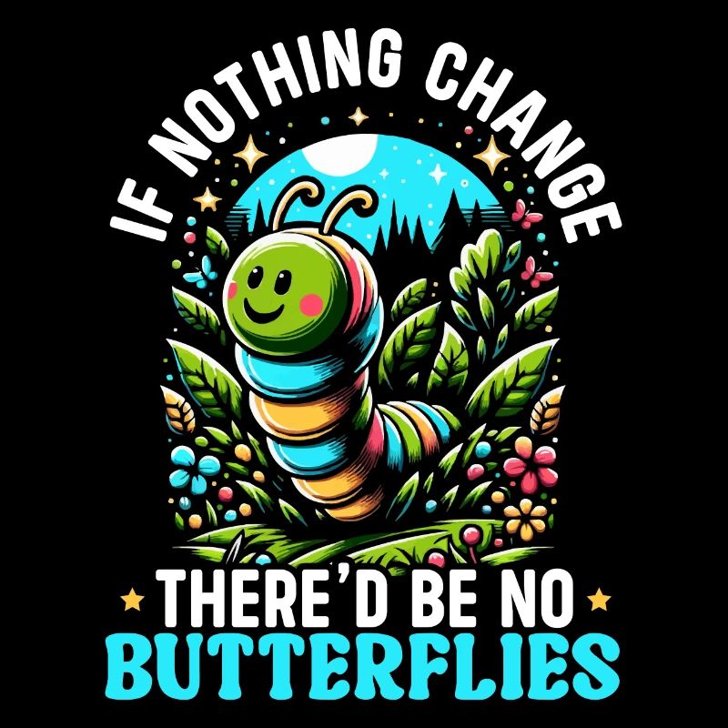 Chenille de papillon ver mignon