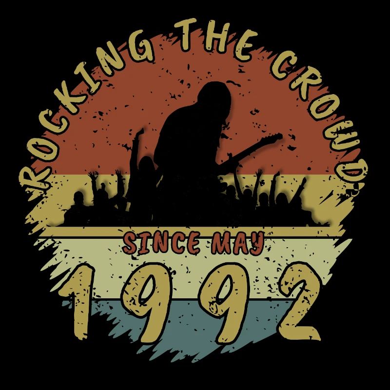 33rd Birthday Rocking the crowd GIT 05/1992