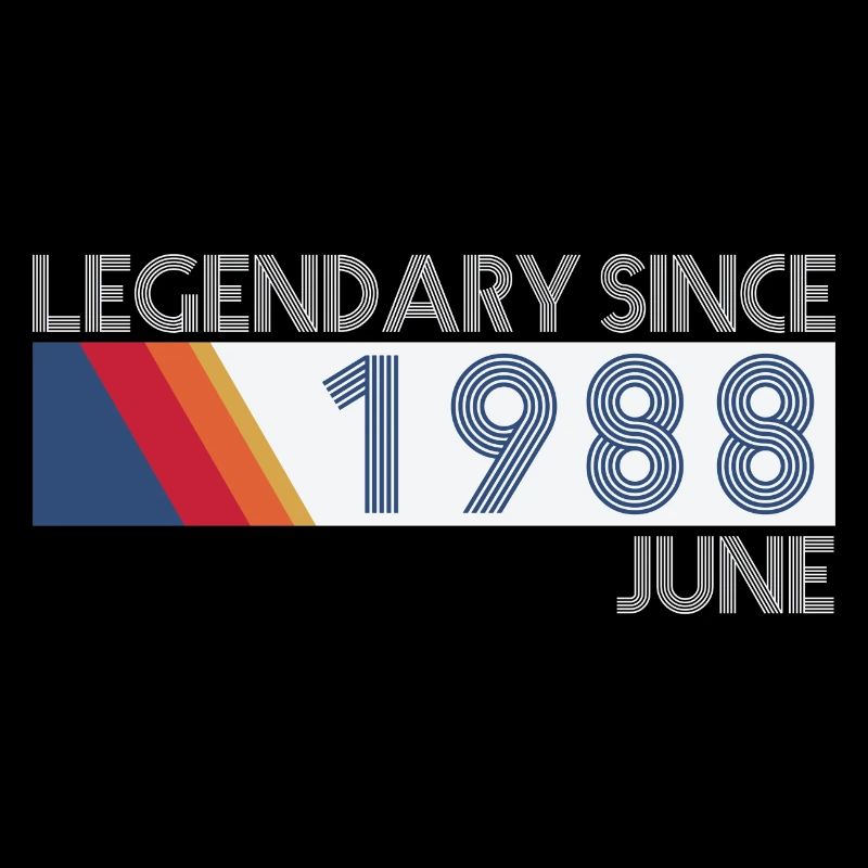 Retro SiFi Legendary since Juni 1988 - Geburtstag