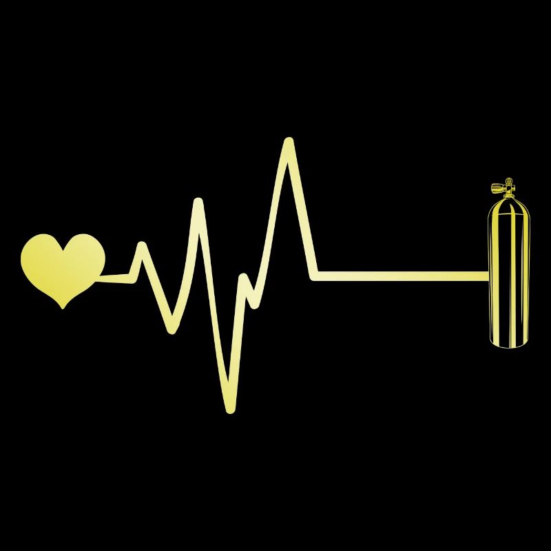 Oxygen Diving Heart Pulse