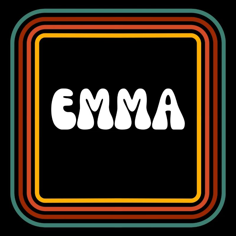 Retro name Emma