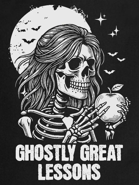 Funny Teacher Skeleton Halloween Classroom