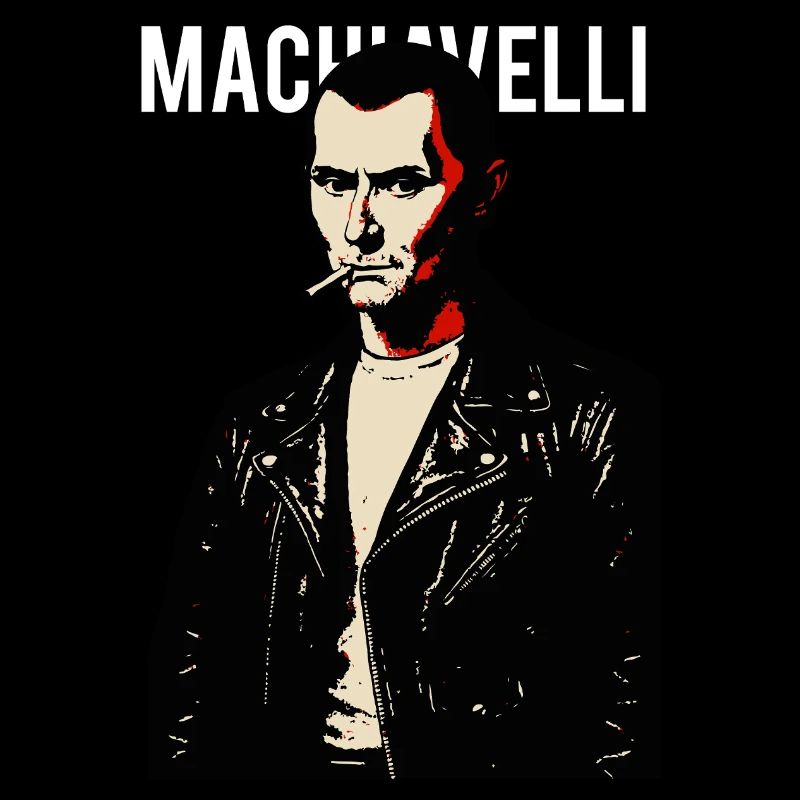 Machiavelli Rebel Noir Tee
