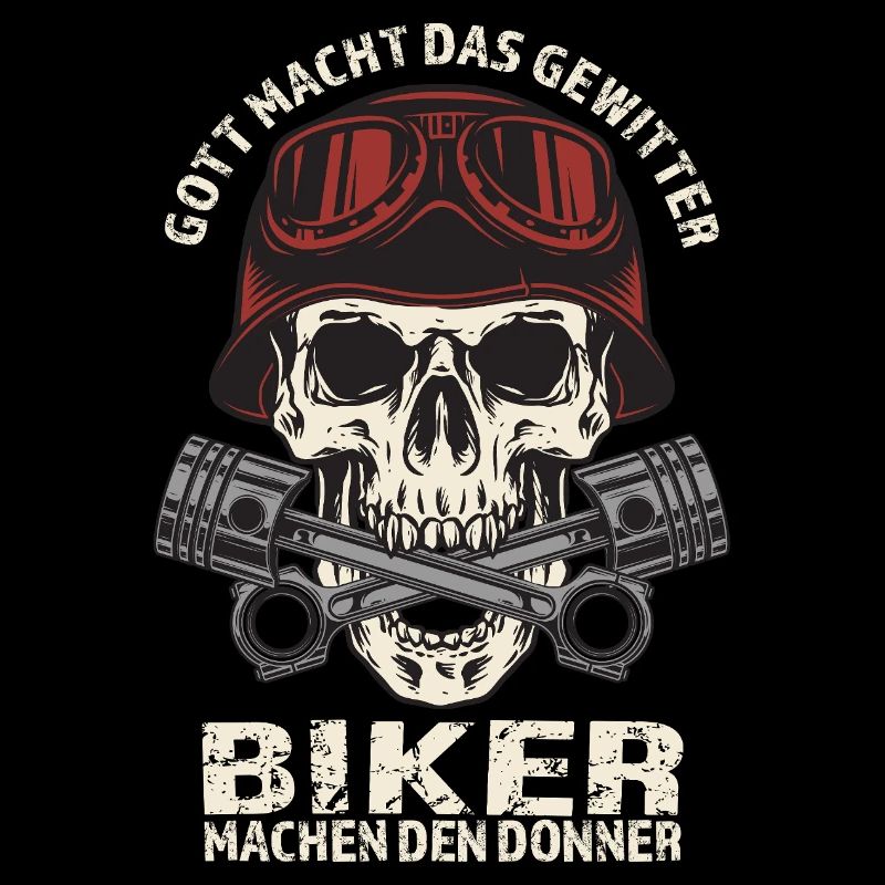 God makes the thunderstorm - bikers the thunder