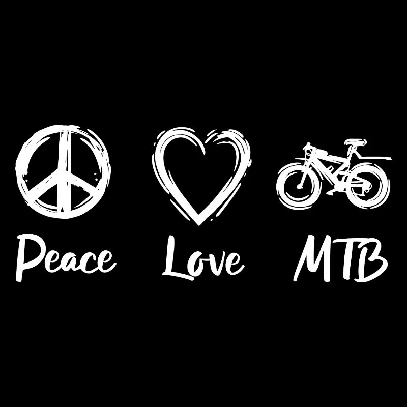 Frieden Liebe MTB