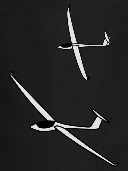 gliding glider pilot