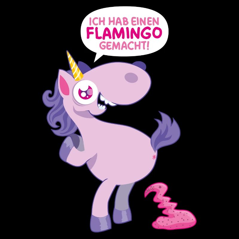 Einhorn Flamingo gemacht