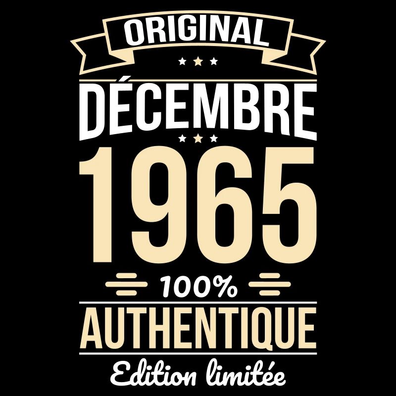Anniversaire 60 ans - Original - Décembre 1965