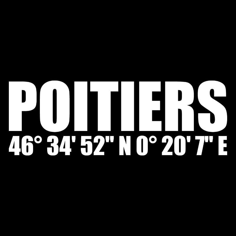 Coordonnées de Poitiers