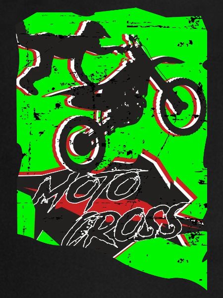 Cascade de motocross