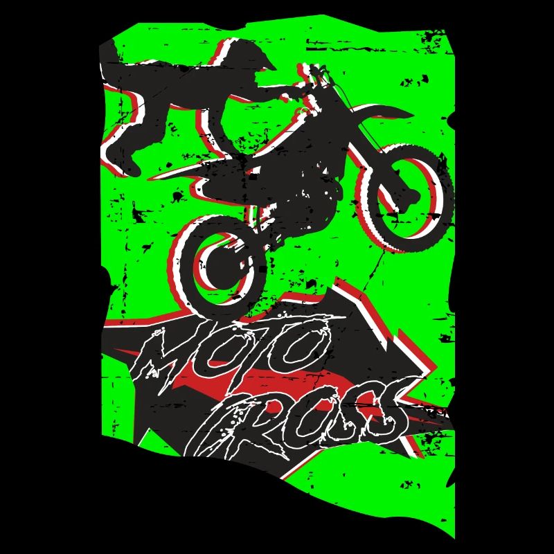 Cascade de motocross