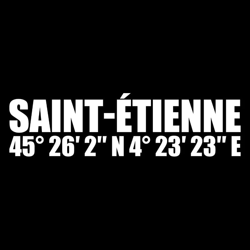 Coordonnées de Saint-Étienne
