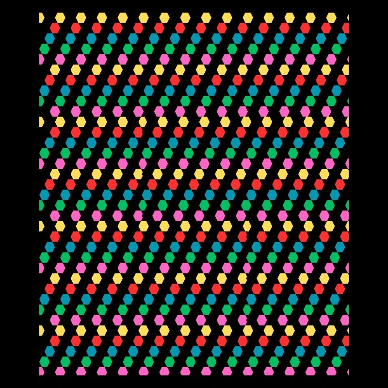 Rhombus pattern design