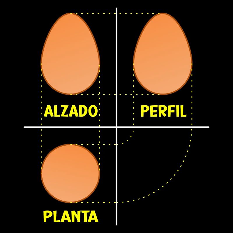 Dihedral egg system for architects