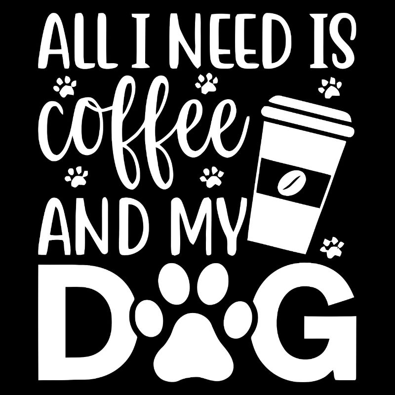 Café et chien Love Design