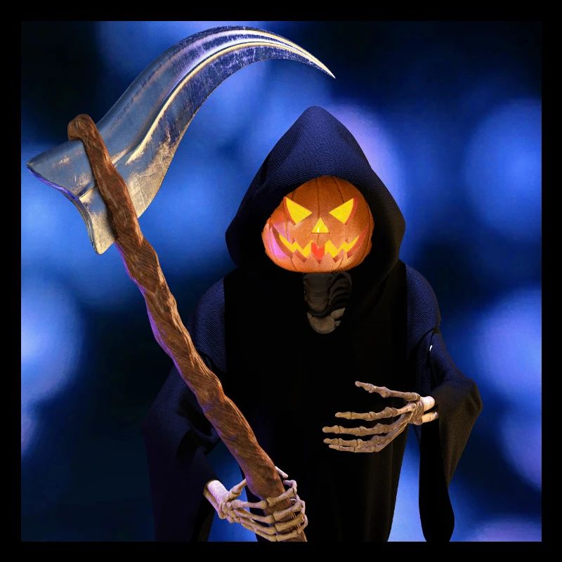 Der Sensenmann zu Halloween