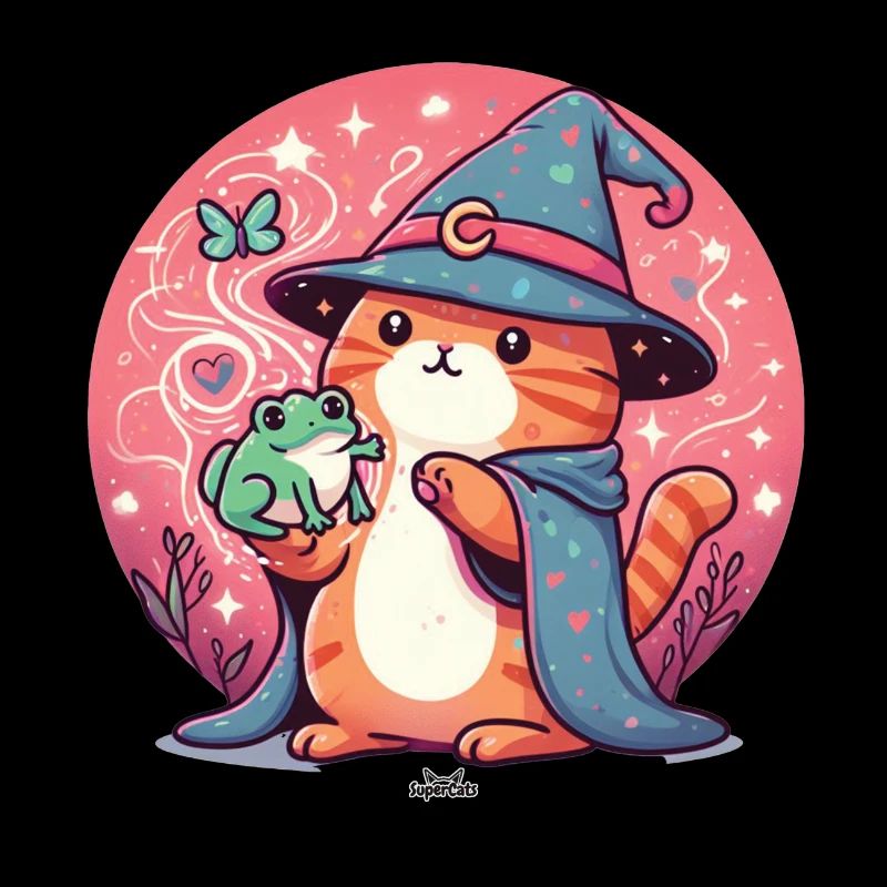 Cat and Frog