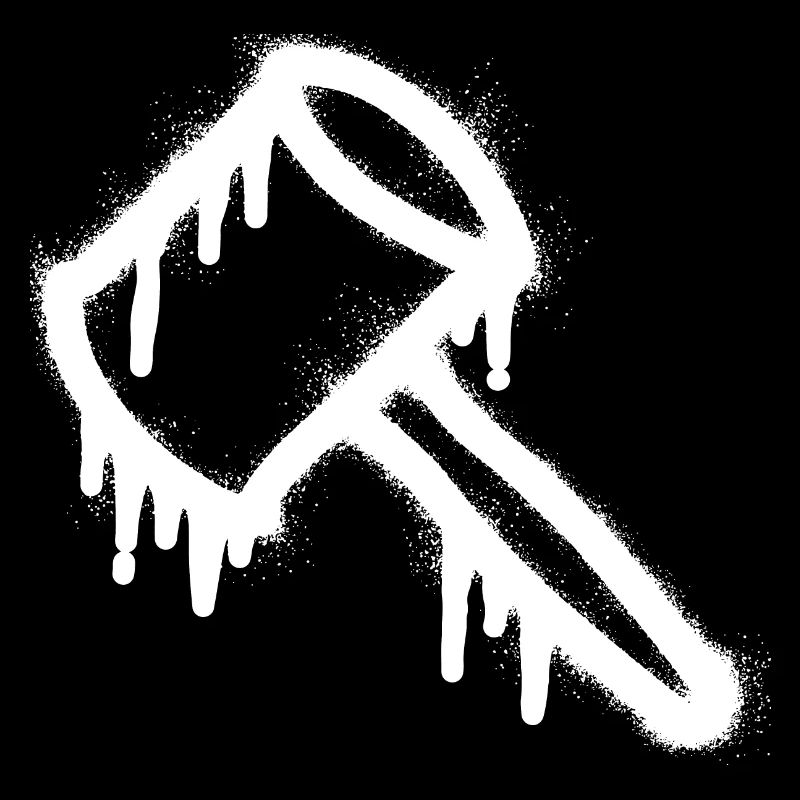 Hammer Justice Graffiti