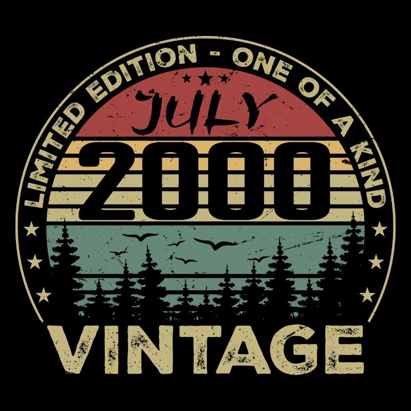July 2000 Birthday Gift Vintage 2000