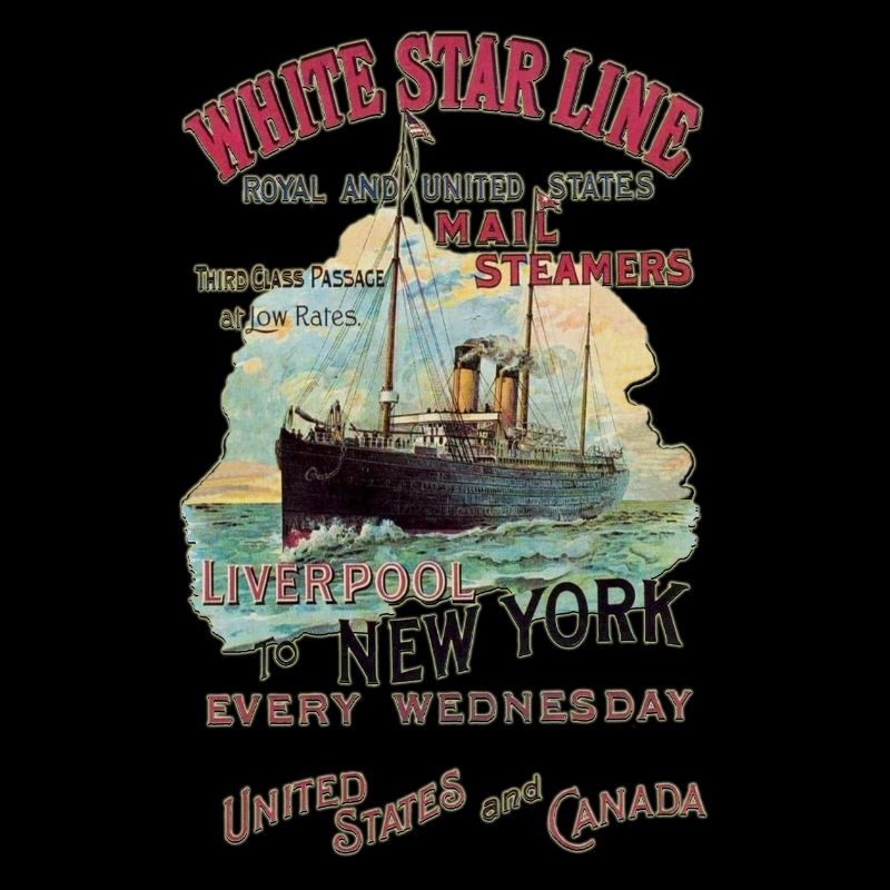 WHITE STAR LINE NEW YORK CREATION LOUIS RUNEMBERG