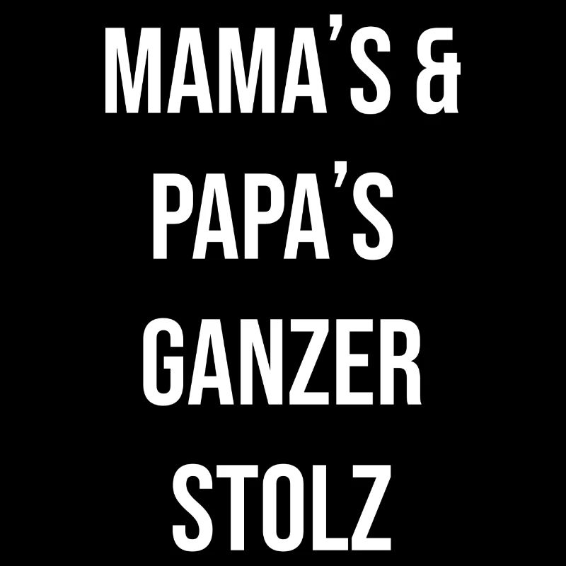 mama papa Eltern stolz Kinder babys Schrift