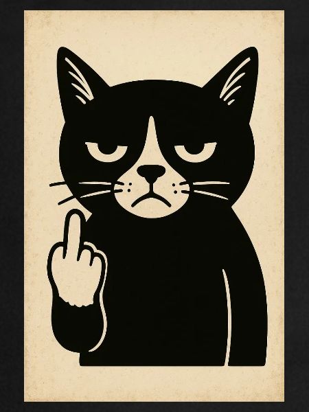 Grumpy Kitten