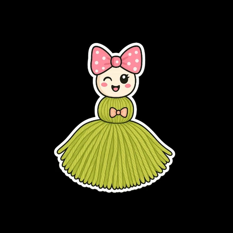 Poupée pompon Stella