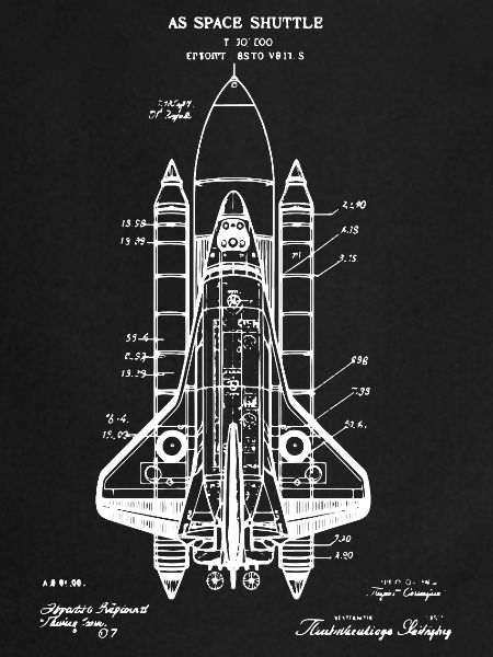 Plan de la navette spatiale