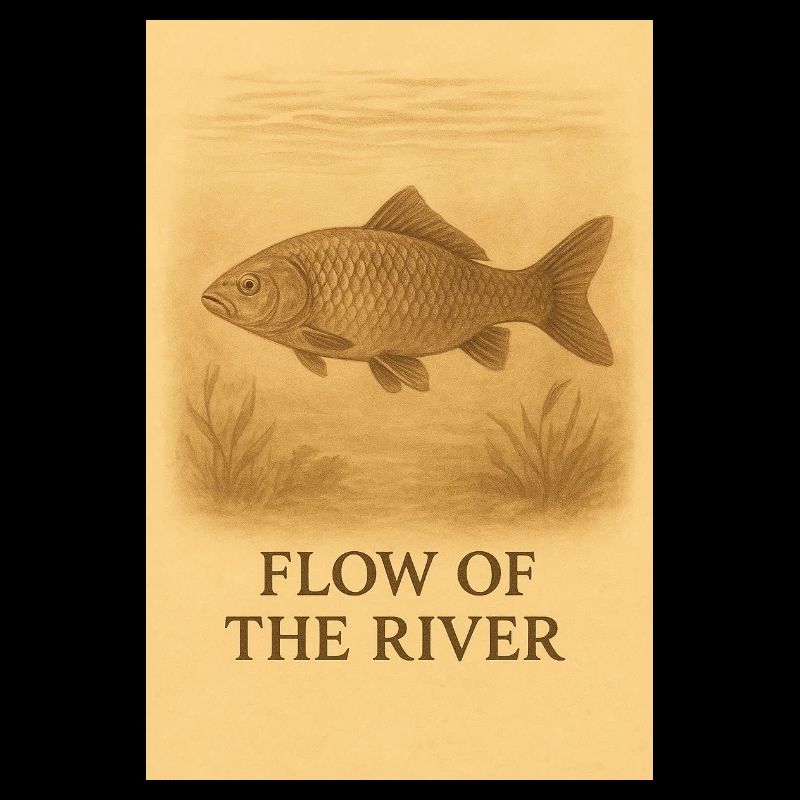 Bach des Flusses Vis