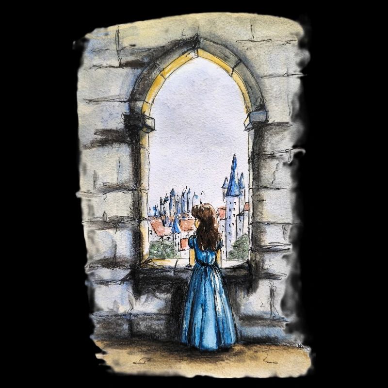 Fairytale Castle Window Dream