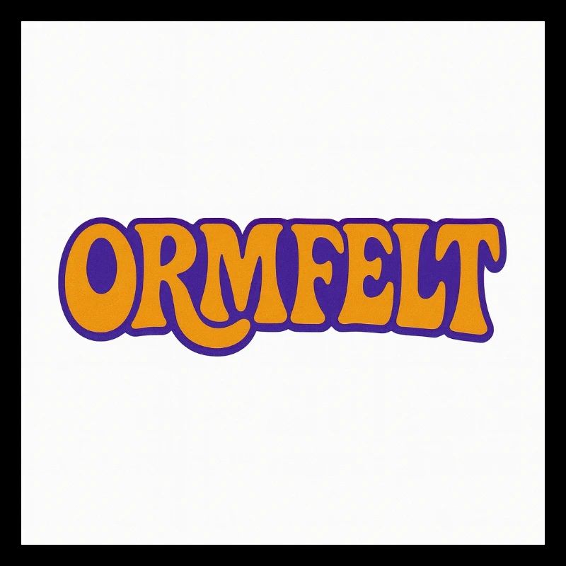 Logo rétro d’ORMFELT