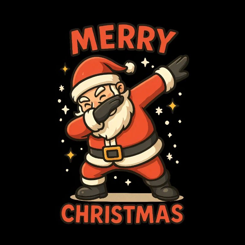 Dabbing Santa Clause